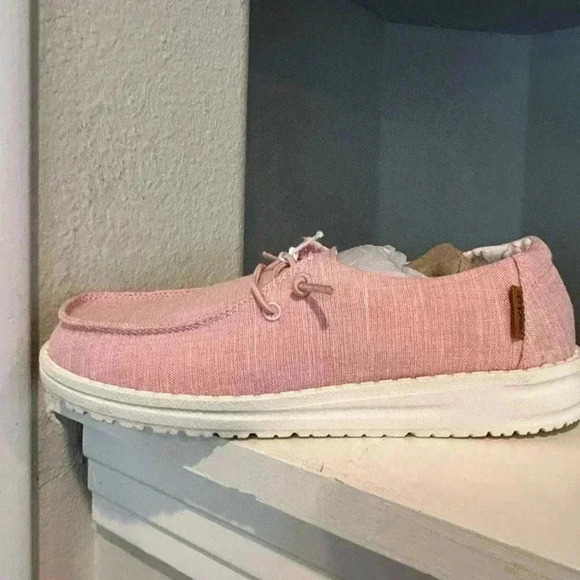 Hey Dude Wendy Youth Linen Black 130124987 - Kids Youth Sz: 2 - Picture 4 of 10